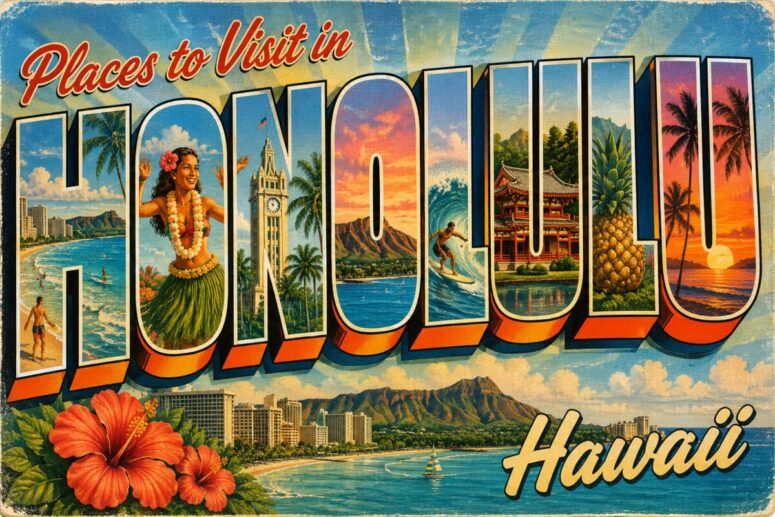 Viktiga platser att besöka i Honolulu, Hawaii